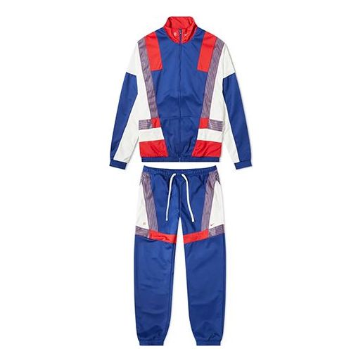 بدلة رياضية منسوجة Nike Lab x CLOT "أزرق ملكي عميق أحمر أبيض" BQ5431-455