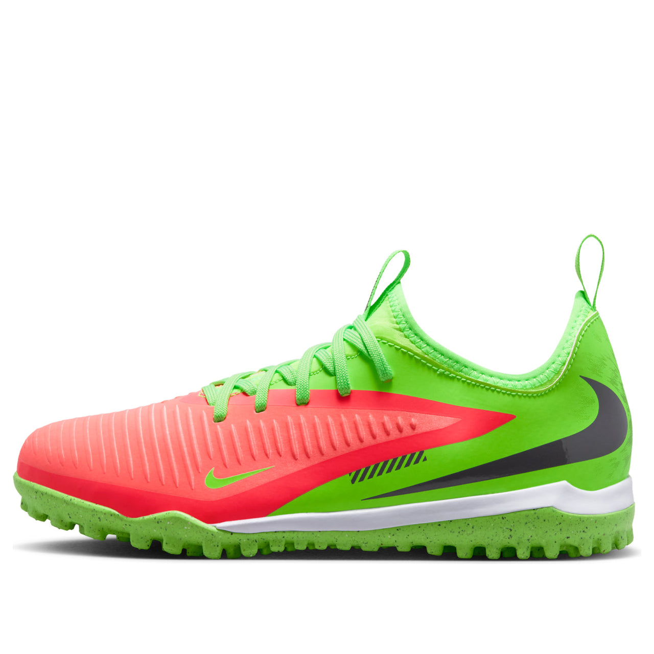 (GS) Nike x Erling Haaland Jr. Phantom 6 Low Academy IC 'Hot Punch Green Strike' HQ2040-603
