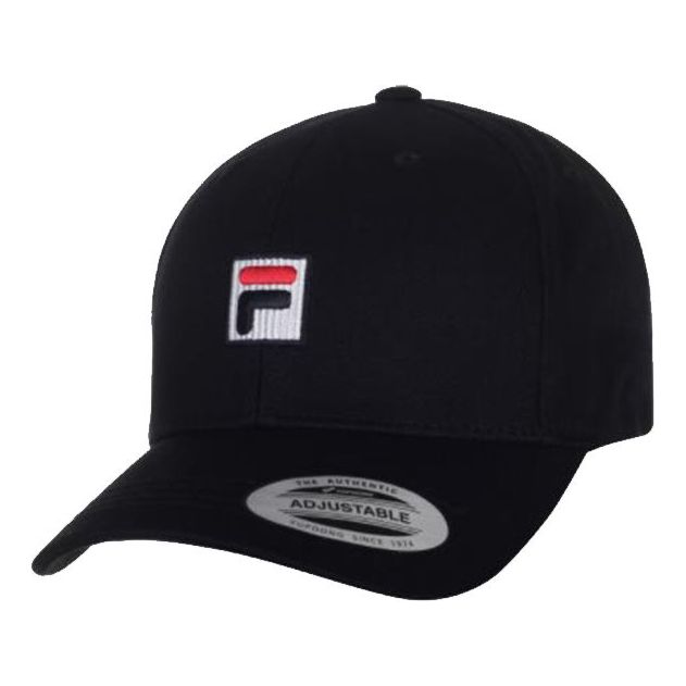 FILA Classic LOGO Black Baseball Cap FS3CPB5202X_BLK