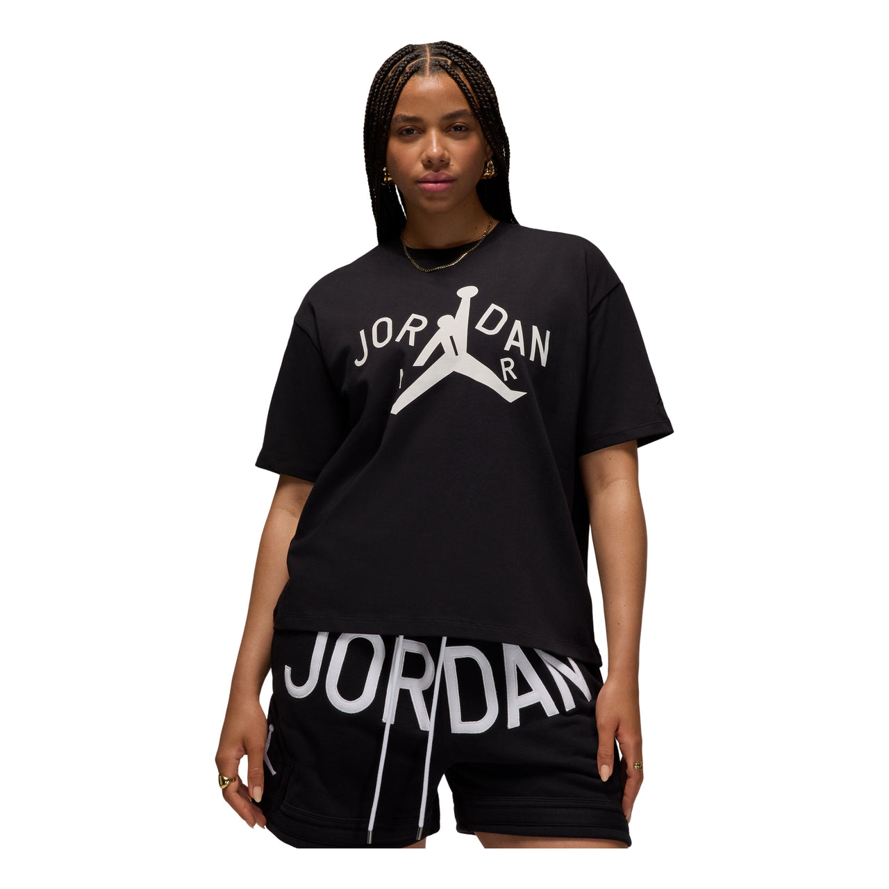 Air Jordan x Nina Chanel Abney Tee 'Black White' FZ7524-010