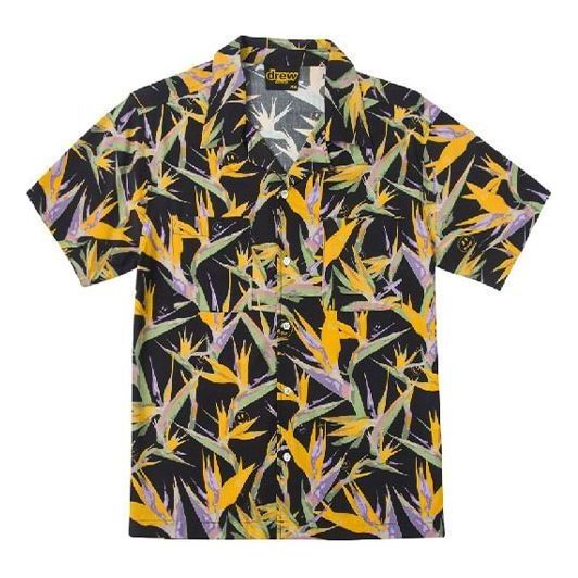 Drew House Rayon Camp Shirt 'Black' DR-FW20-207