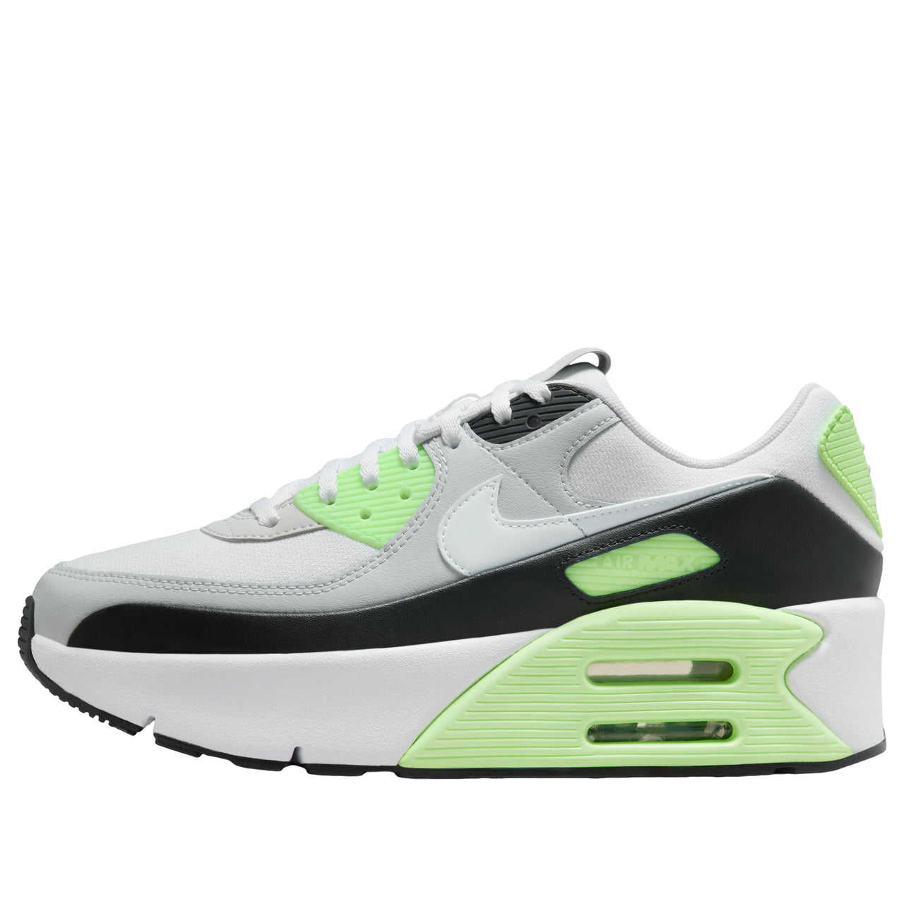 (WMNS) Nike Air Max 90 LV8 'Photon Dust Lime Blast' FD4328-002