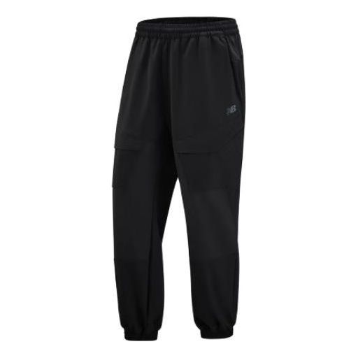 New Balance Logo Cotton Joggers Asia Sizing 'Black' 5TD38681-BK