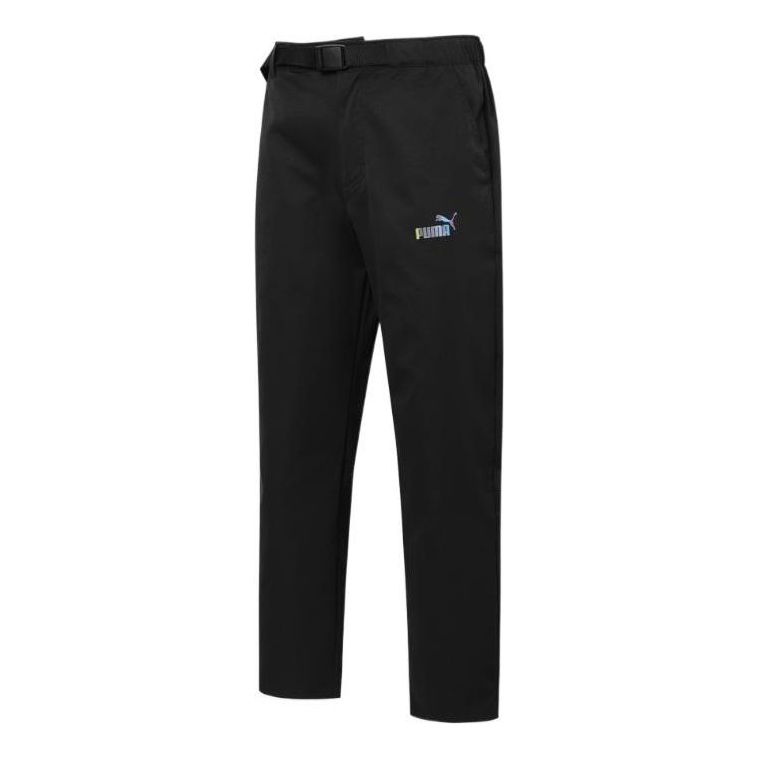 PUMA Logo Track Pants 'Black' 671966-01