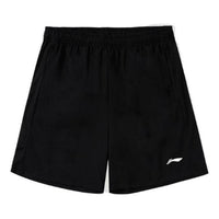 Li-Ning Logo Shorts 'Black' AAPT697-1