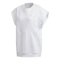 (WMNS) adidas Stella McCartney Muscle Sleeveless Sweatshirt 'White' FU0724