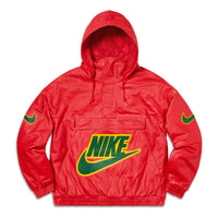 Nike x Supreme Nike Leather Anorak 'Red' CK6218-687