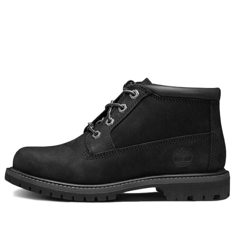(WMNS) Timberland Nellie Waterproof Chukka Wide Fit Boots 'Black' 23398