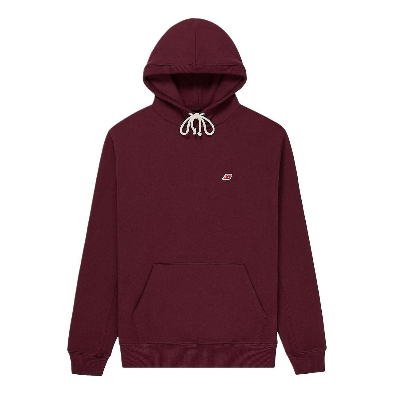 New Balance MADE in USA Core Hoodie Asia Sizing 'Burgundy' MT21540-NBY