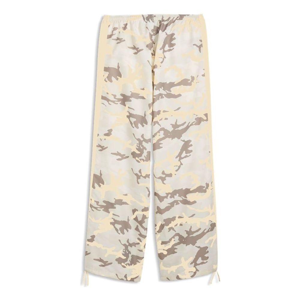 (WMNS) PUMA Street Glam Relaxed Camo Pants 'Buttercream AOP' 638346-88