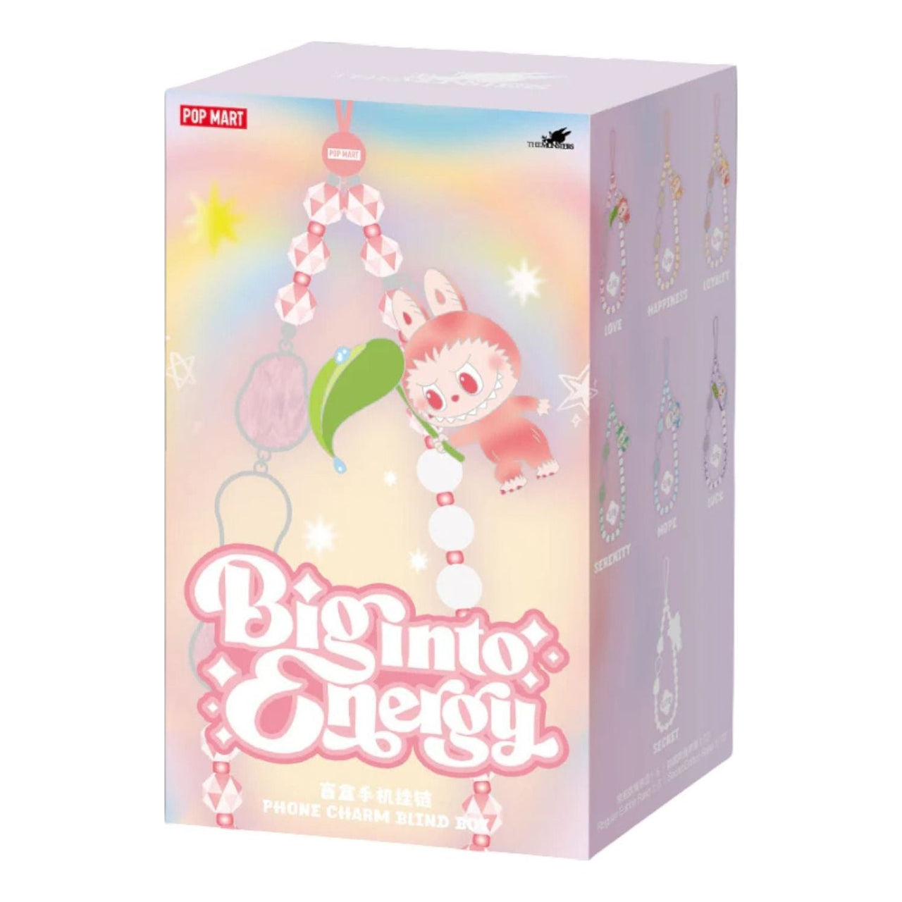 Pop Mart The Monsters Labubu Big into Energy Phone Charm Sealed Case (1 Blind Box) PPMT-2504-0040-844810844