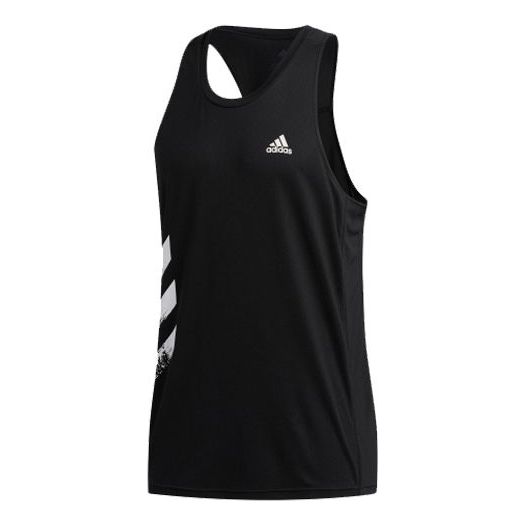 adidas Reflective Running Sports Vest Black FP7540