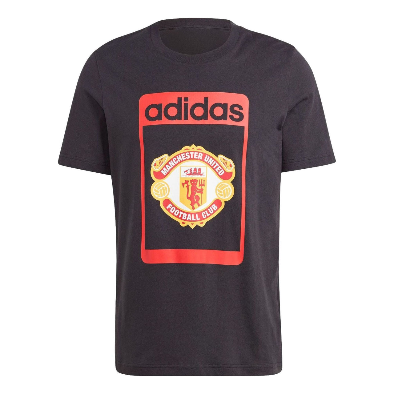 adidas Manchester United OG Graphic T-shirt Asia Sizing 'Black' IP5551