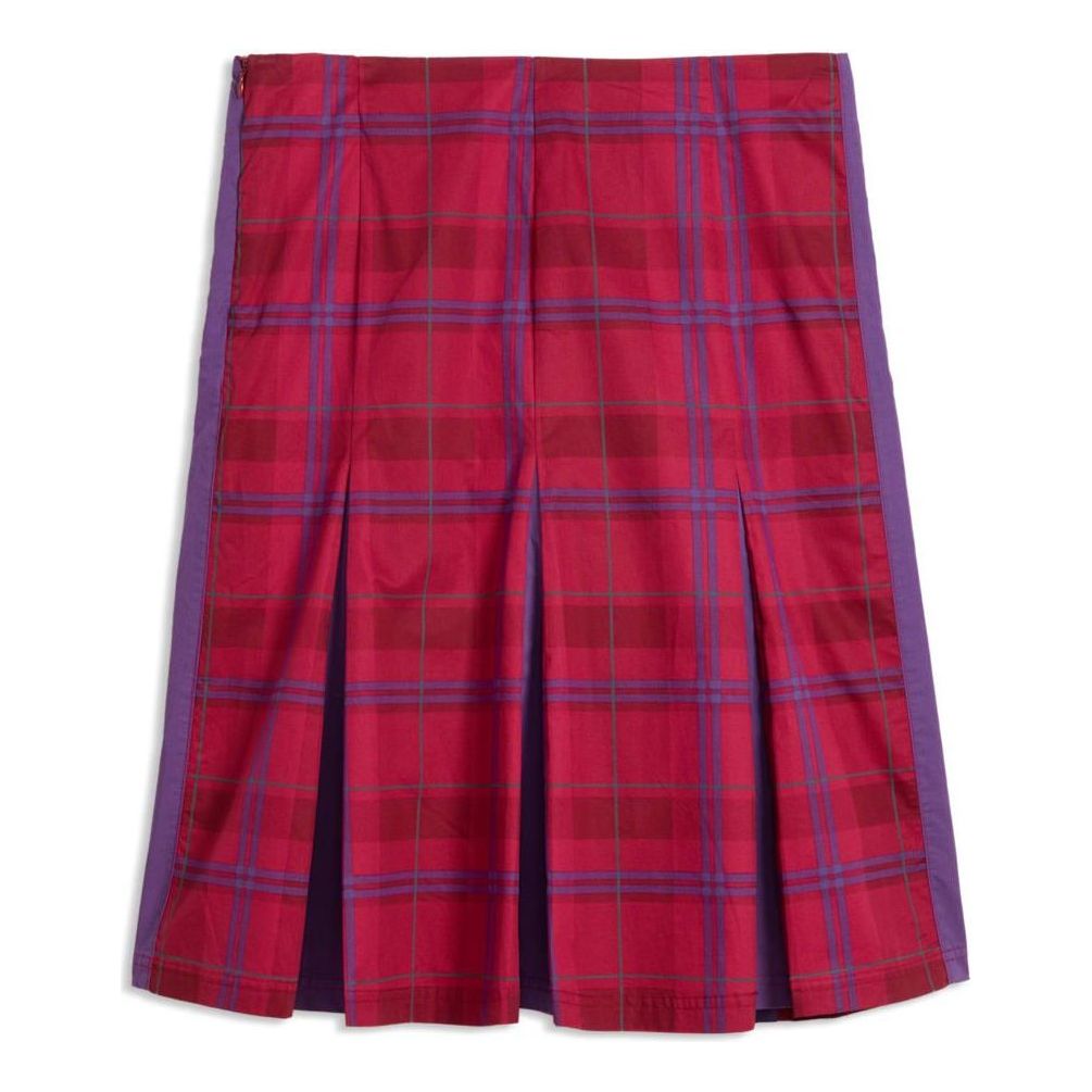 (WMNS) PUMA T7 Pleated Tartan Midi Skirt 'Garnet Glow' 636634-23