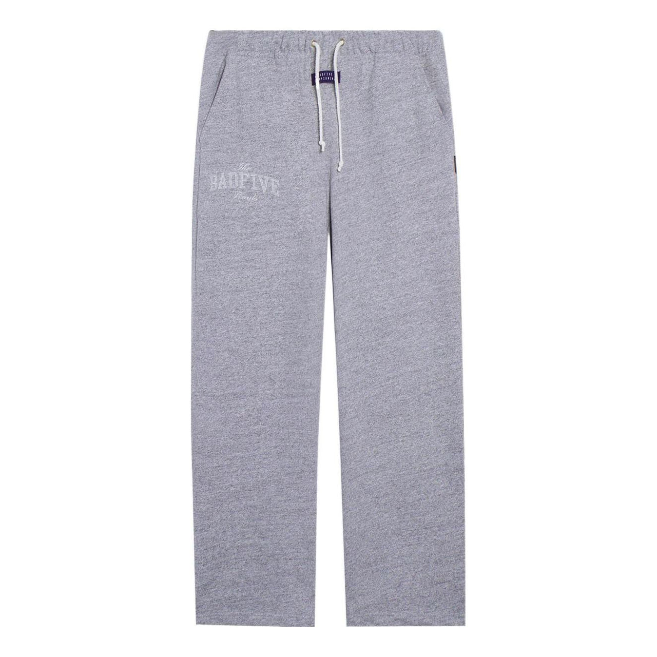Li-Ning BadFive Graphic Straight Sweatpants 'Light Grey' AKLSF85-1