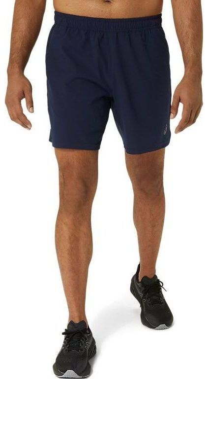 ASICS ACTIBREEZE 7" Light Weight Woven Shorts Asia Sizing 'Midnight' 2031E509-402