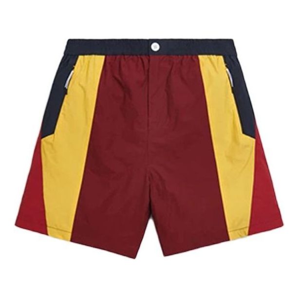 KITH Colorblocked Sporty Short 'Red Yellow' KH6309-110
