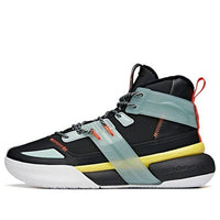 ANTA Shock the Game 4.0 Fleeced High Top 'Black Green Orange' 112041650-2