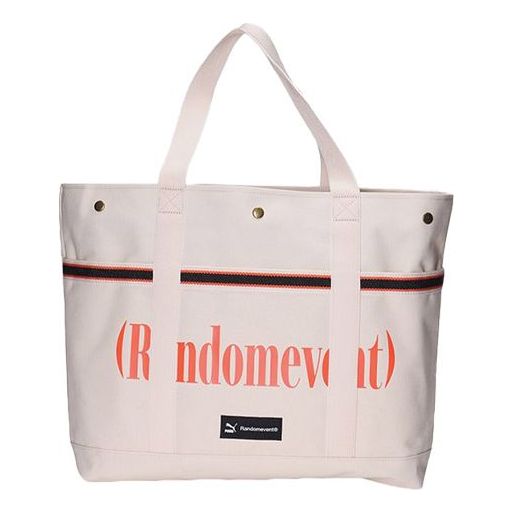 PUMA x Randomevent Tote Bag 'Beige Orange' 07702001