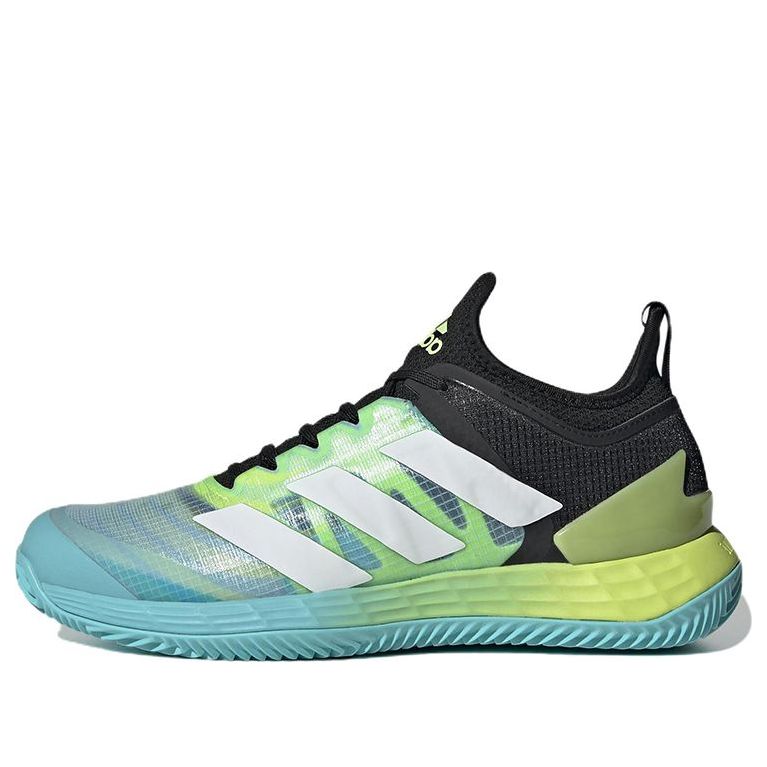 (WMNS) adidas Adizero Ubersonic 4 Clay Court 'Black Pulse Lime' GW2517