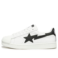 A BATHING APE WMNS Skull Sta White Black 1I20-291-005