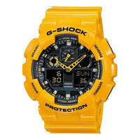 CASIO G-Shock Analog-Digital 'Yellow' GA-100A-9A