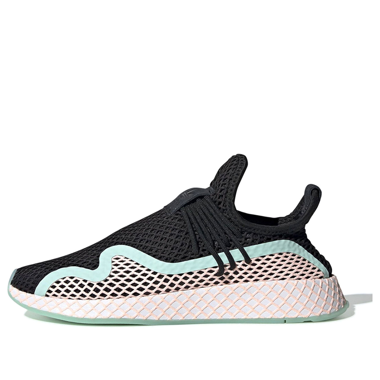 adidas Deerupt S 'Black Mint Orange' BD7880