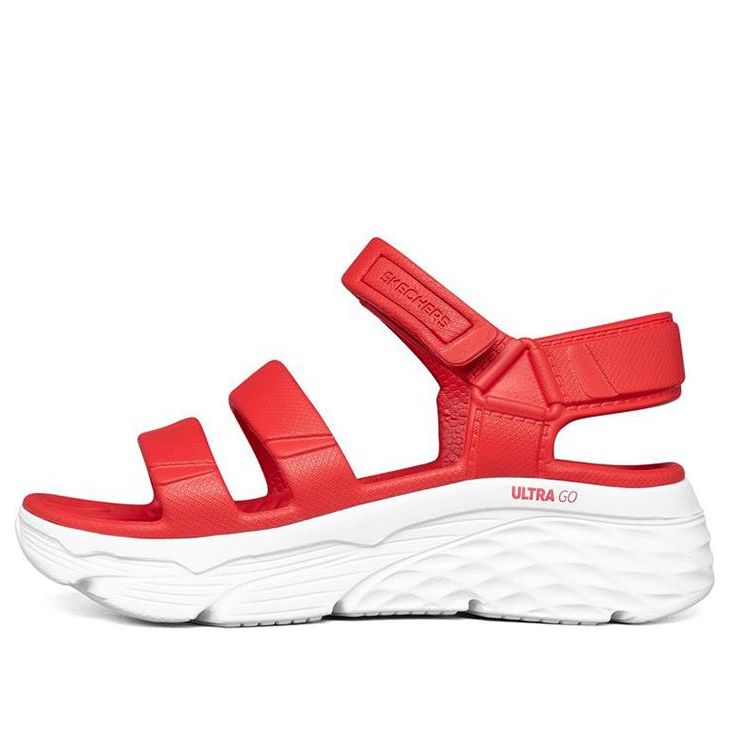 (WMNS) Skechers Ultra Flex Casual Sandal Red 111126-RED