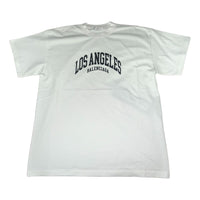 (WMNS) Balenciaga Los Angeles City T-Shirt 'White' 612965TLVL59040