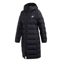 (WMNS) adidas Helionic Down Parka Jacket 'Black' FT2574