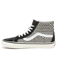 Vans SK8-HI 38 DX 'Warp Check - Black White' VN0A38GFVMY