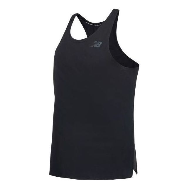 New Balance Q Speed Jacquard Singlet 'Black' MT23280-BK
