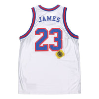 Nike NBA Large Dunk 2 Space Jam LeBron James 23 Large Jersey White CW4279-100