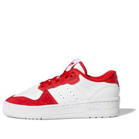 (GS) adidas Rivalry Low J 'White Red' FV4948