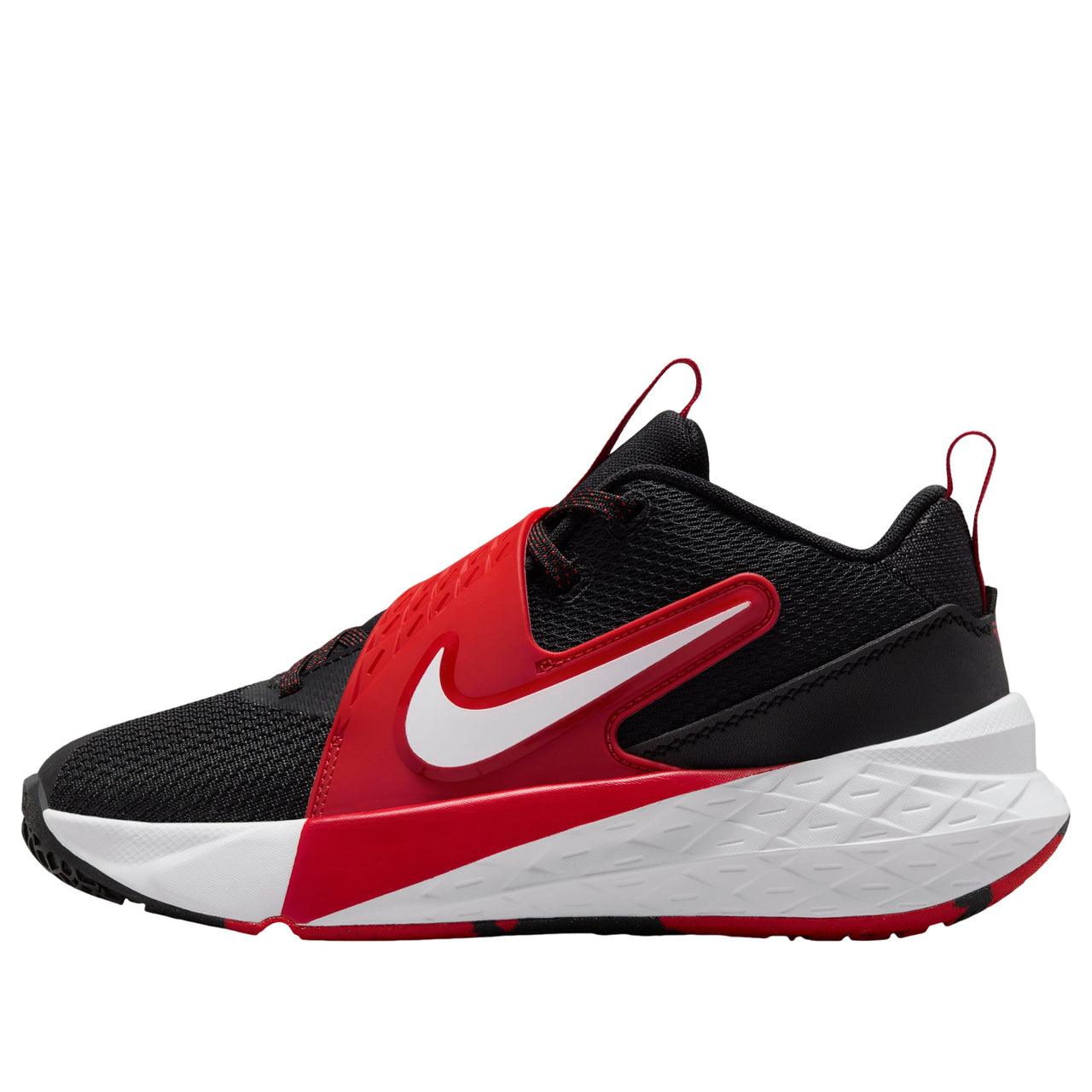 (GS) Nike Team Hustle D 12 'Black University Red White' HF6279-001