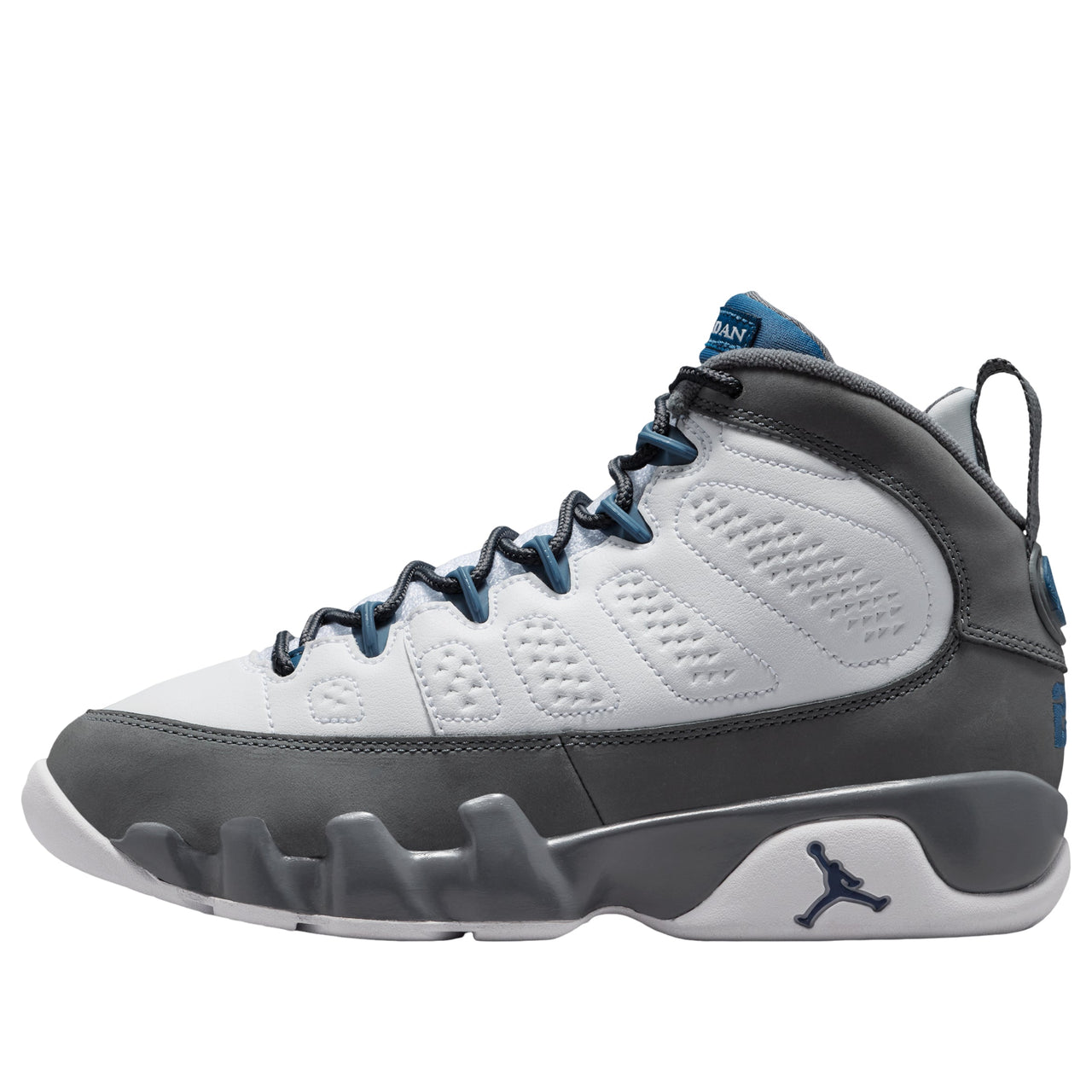 (GS) Air Jordan 9 Retro 'Flint Grey French Blue' HV4574-100
