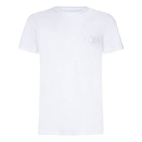 DIOR Cd Icon Logo Embroidered Short Sleeve For Men White 013J600A0589-C080