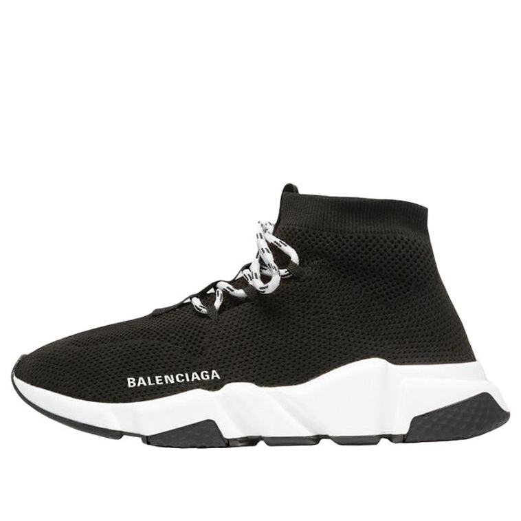 (WMNS) Balenciaga Speed Lace Up Trainer 'Black' 562159W1HP01000