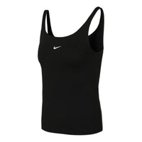(WMNS) Nike Athleisure Casual Sports Breathable Sleeveless Black Vest DH1346-010
