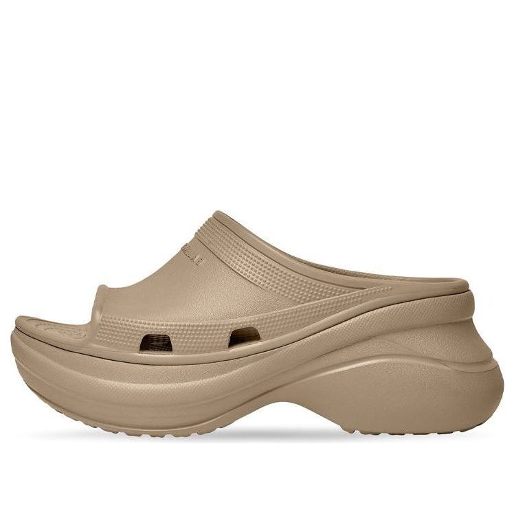 (WMNS) Balenciaga x Crocs Pool Slide Sandals 'Beige' 677389W1S8E2500
