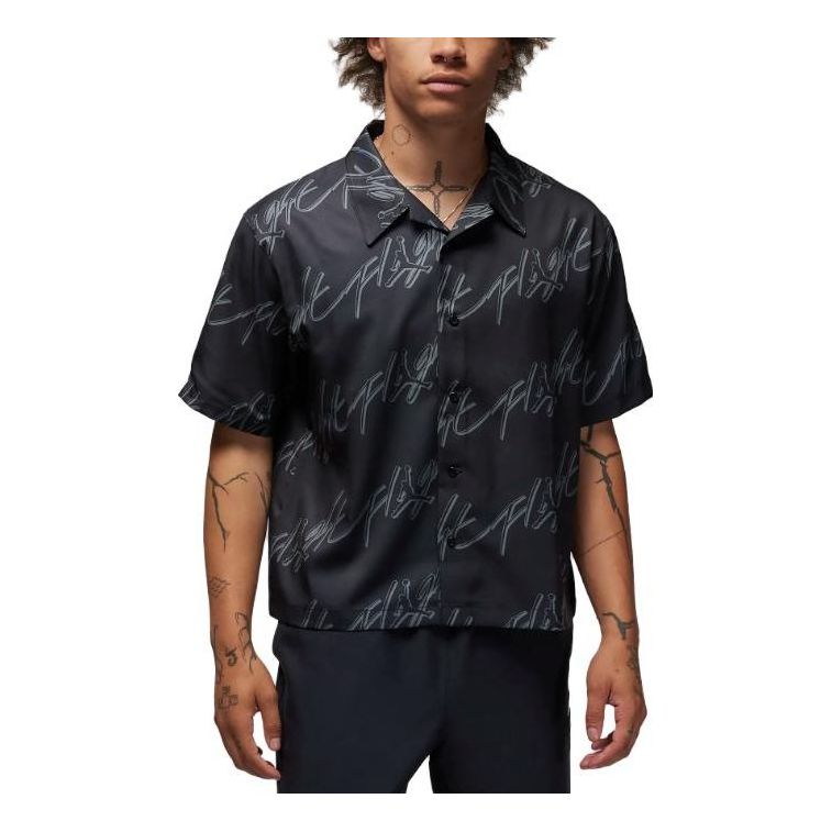 Air Jordan Essentials Shirt 'Black Grey' FB7322-010