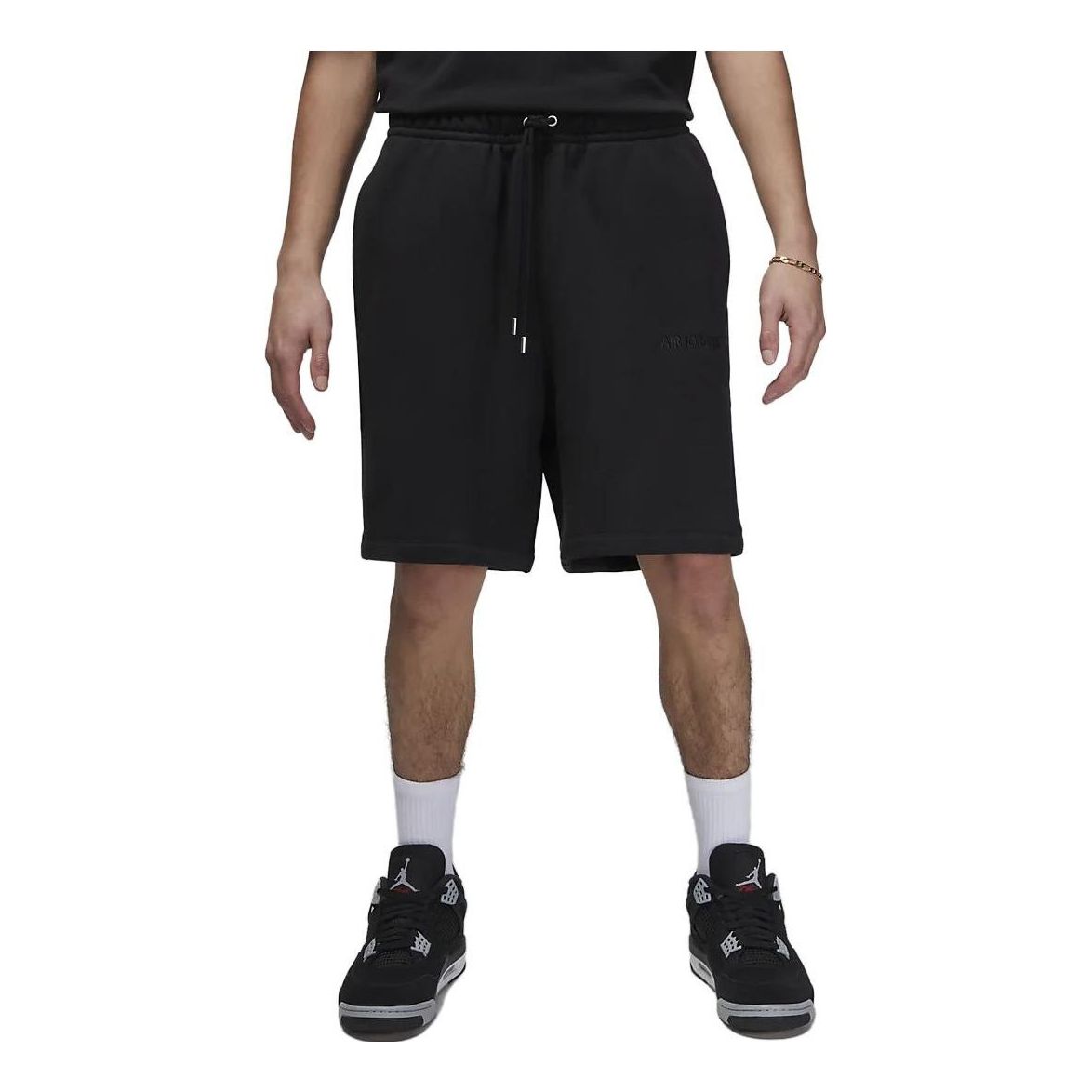 Air Jordan Wordmark Fleece Shorts 'Black' FJ0700-010