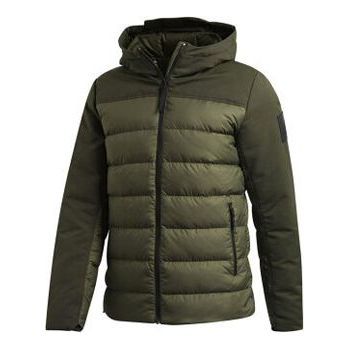 adidas Outdoor With Down Feather Jacket Olive Green CY8622