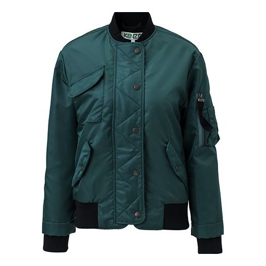 KENZO Zipper Long Sleeves Jacket Green F862BL0815AG-67