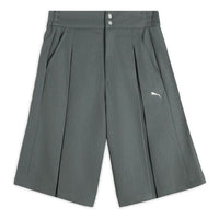 (WMNS) PUMA Dare To Shorts 'Mineral Gray' 633253-83