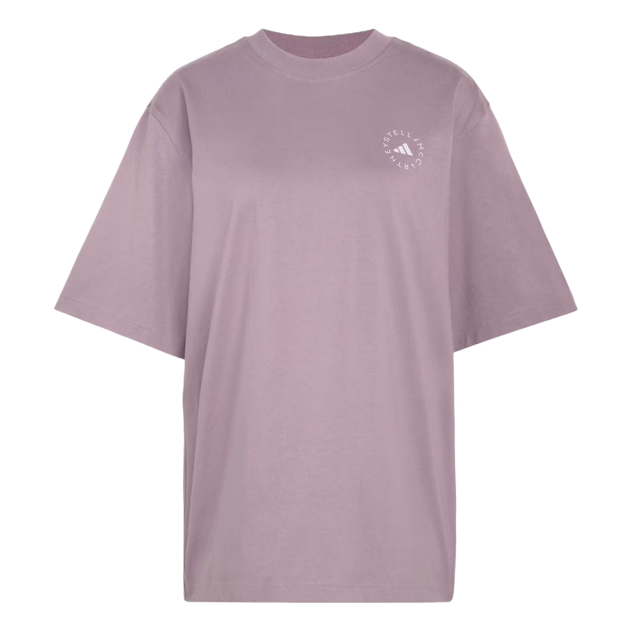 (WMNS) adidas x Stella McCartney Loose T-Shirt Asia Sizing 'Legacy Purple' KC8824