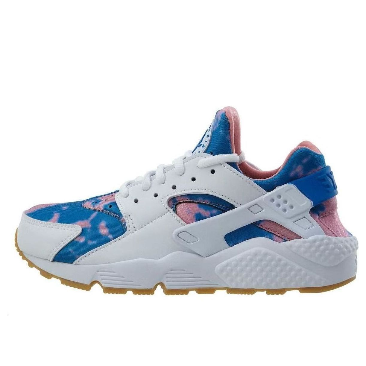(WMNS) Nike Air Huarache Run Print 'White Blue Nebula' AQ0551-100