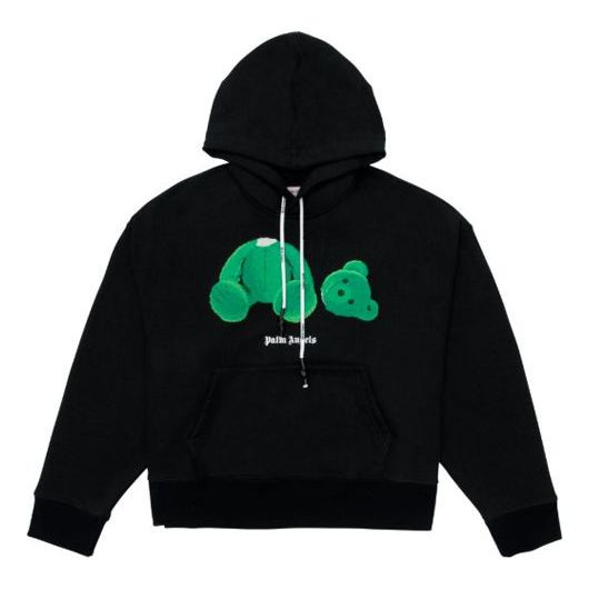 Men's PALM ANGELS Teddy Bear Pattern Black PMBB058F196310031040