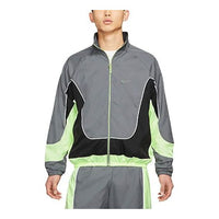 Nike Throwback Colorblock Woven Sports Basketball Stand Collar Jacket CV1932-084