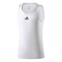 adidas Printing Logo Basketball Sports Vest White EJ5612